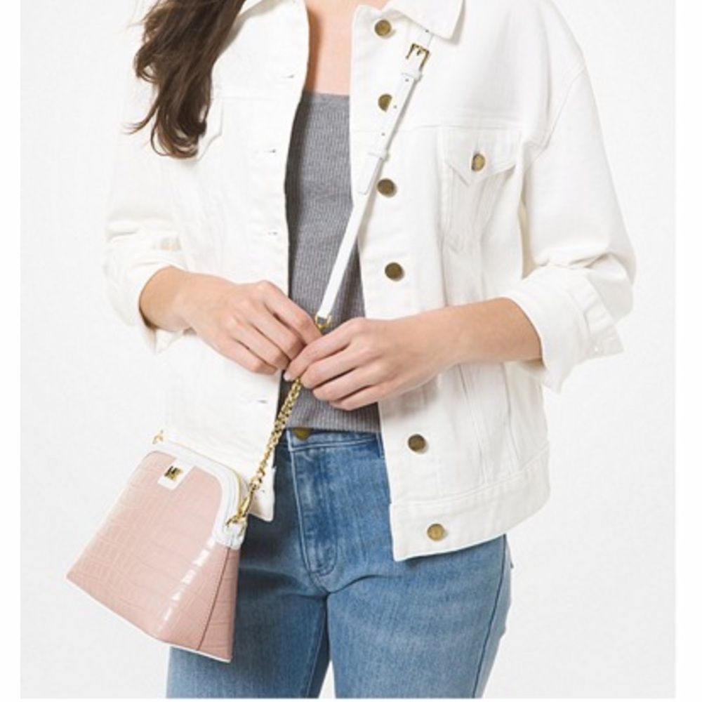 Micheal Kors Crocodile Embossed crossbody - Picture 11 of 15